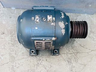 Τριφασικός Ηλεκτροκινητήρας OEG ALK 75/4A (7,4 kW / 10 HP, 1400 rpm) με Τροχαλία Ιμάντων