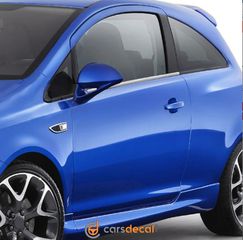 Opel Corsa D 3Θυρο Νίκελ Διακοσμητικά Trim Παραθυρων