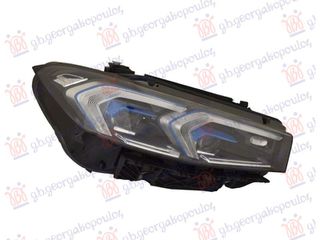ΦΑΝΟΣ ΕΜΠΡΟΣ FULL LED MATRIX ΜΠΛΕ (Ε) (DEPO)