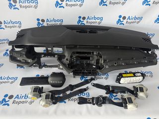 SET AIRBAG SKODA OCTAVIA 2019-2023