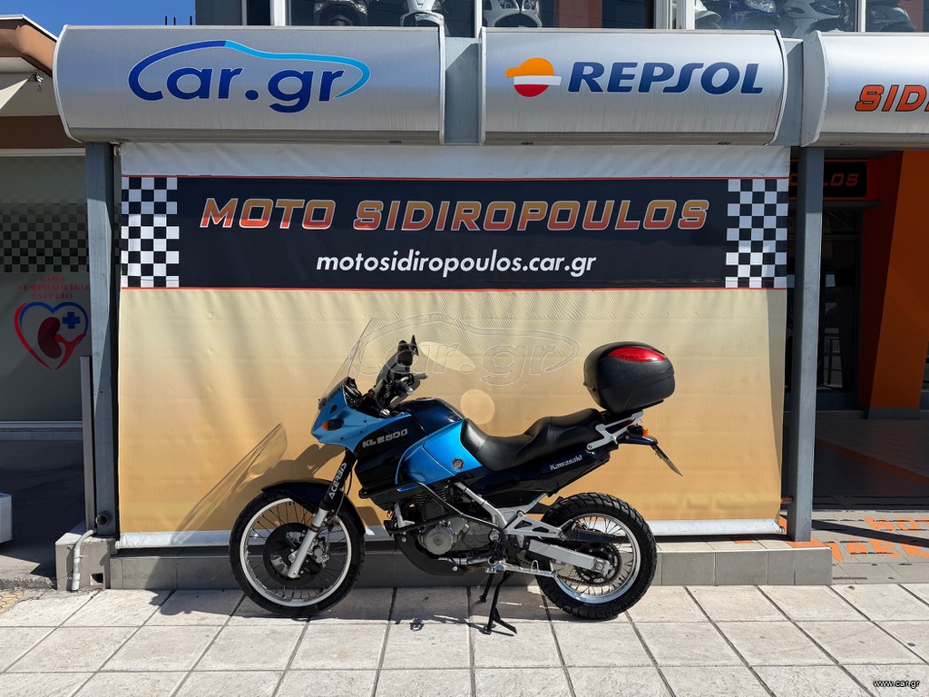 Kawasaki KLE 500 2005 -MOTOSIDIROPOULOS- KLE 500 2005 ΑΡΙΣΤΟ!