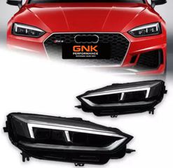 ΦΑΝΑΡΙΑ ΕΜΠΡΟΣ LED Headlights AUDI A5 LED Headlight Styling Dynamic Turn Signa 2017-2019