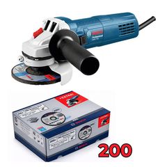 061599767R Σετ Γωνιακός Τροχός 125mm 750W & Δίσκοι Κοπής 125mm (200 Τεμάχια) - ΓΩΝΙΑΚΟΙ ΤΡΟΧΟΙ ΜΙΚΡΟΙ - BOSCH (#061599767R)