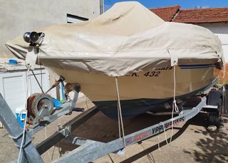 κάλυμμα σκάφους Πρωτεύς Δρομέας 4,45 m