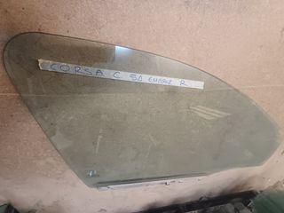Εμπρός L+R τζάμια πορτας Opel Corsa C-thumb-1