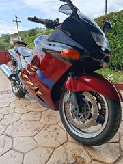 Kawasaki ZZR 1100 1995 ebony black/candy wine red