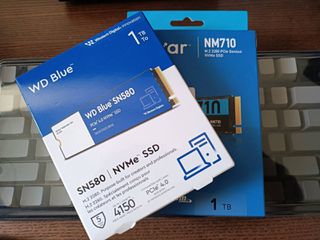 Σφραγισμένοι WD Blue SN580 NVME 1TB & Lexar NM710 1TB NVME