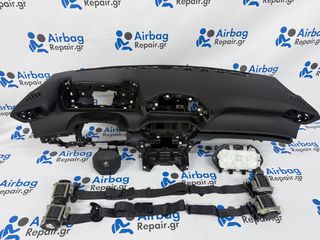 SET AIRBAG PEUGEOT 208-2008 2019-2024 (ΜΕ ΚΛΕΙΔΙ)