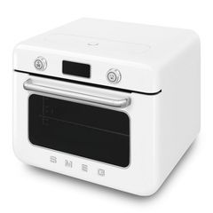 Ηλεκτρικό Φουρνάκι Smeg COF01WHEU Combi Ατμού, Γκριλ και Αέρα Λευκό
