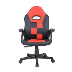 GRC TECH GAMING CHAIR "ANGEL" RED/BLACK (46x46x105-115cms) ΕΩΣ 120KG, CLASS 3 GAS LIFT