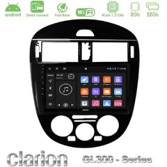 Clarion GL300 Series 4Core Android ClarionOS 2+32GB Nissan Pulsar 2015-2018 Navigation Multimedia Tablet 9" Με Carplay & Andro