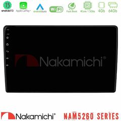 Nakamichi NAM5260 Series Ford Transit 2007 – 2013 4Core Android13 4+64GB Navigation Multimedia Tablet 10" Με Carplay & Andro