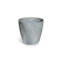 Γλάστρα - κασπώ Beton effect γκρι Y14,5xΦ15,8εκ.