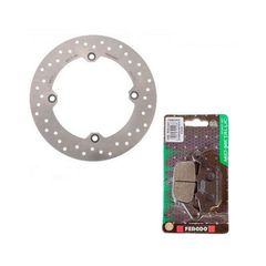 Σετ Δισκόπλακα Πίσω Και Τακάκια Για Honda XRV 750 Africa Twin 1990 - 2003
