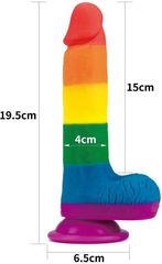 Lovetoy 7.5'' Prider Dildo-thumb-1