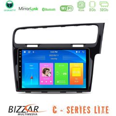 Bizzar C Series Lite 4Core Android14 2+32GB  VW GOLF 7 RHD Navigation Multimedia Tablet 10 (Αντιγραφή) | Pancarshop