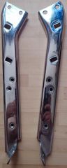 H-D Left & Right Saddlebag Rail Support Brackets For Harley Touring ORIGINAL
