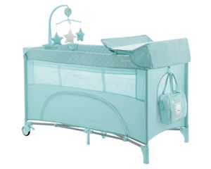 Παρκοκρέβατο 2 επιπέδων Nighty Night Μέντα - Kikka Boo
