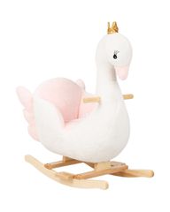 Κουνιστό παιχνίδι με κάθισμα Λευκό Swan - Kikka Boo