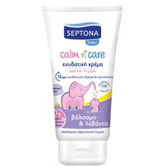 Septona Calm n' Care Baby Κρέμα Ενυδατική Με Βάλσαμο Και Λεβάντα 150ml