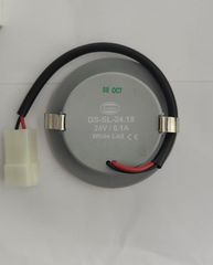 Πλαφονιέρα Στρογγυλή LED 24V για Λεωφορεία/Φορτηγά Πορτοκαλί DASTERI- Ελληνικό-thumb-2