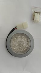 Πλαφονιέρα Στρογγυλή LED 24V για Λεωφορεία/Φορτηγά Πορτοκαλί DASTERI- Ελληνικό-thumb-3