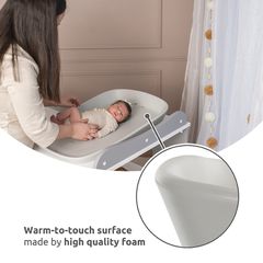 Μαλακή Αλλαξιέρα Lulu Grey Lorelli-thumb-5