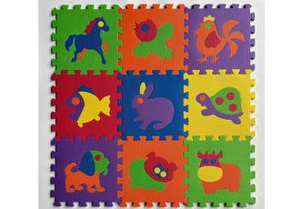 Παζλ Δαπέδου Animals 9τμχ Martin Toys