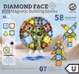 Martin Toys Μαγνητικό Puzzle Ρόδα 58tmx