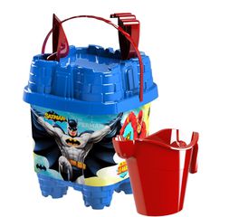 Κουβαδάκι Παραλίας Κάστρο Justice League 5τμχ Martin Toys