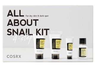 COSRX - All About Snail Kit 4-Step - Σετ Περιποίησης Προσώπου 4 Σταδίων με Βλέννα Σαλιγκαριού (20ml / 30ml / 5ml / 20g)