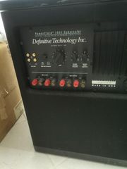 Definitive Technology Inc. PowerField 1500 Subwoofer.Active Crossover & Power Amplifier-thumb-2