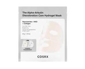 COSRX - Arbutin Discoloration Hydrogel Mask - Λευκαντική Μάσκα Προσώπου Υδρογέλης κατά των Κηλίδων και των Δυσχρωμιών με Αρβουτίνη 1τμχ