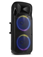 Φορητό Ηχείο Karaoke 2x15" ισχύος 1200 Watt max power με USB/ SD/ Bluetooth/ 2x Μικρόφωνο