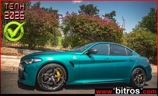 Alfa Romeo Giulia 2021 952 Quadrifoglio 2.9 V6 BiTurbo F1 510Hp GREEN