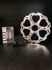 ΔΙΣΚΟΠΛΑΚΑ BRAKING OVERSIZE 300mm ΜΕ ΑΝΤΑΠΤΟΡΑ ΥΑΜΑΗΑ CRYPTON-X135