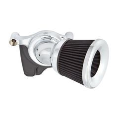 Arlen Ness, M8 Velocity 65ø air cleaner kit. Chrome
