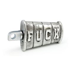 Wannabe Choppers, kicker pedal ''Fuck''. Cast aluminum