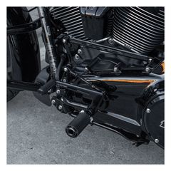 Arlen Ness, Bagger mid control Kit. Black-thumb-2