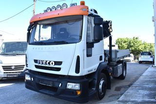 Γερανοί - Φορτηγά Με Γερανό Iveco 2011 ML120E22 EEV ΓΕΡΑΝΟΣ HMF 1075-K4+1 5-ΤΗΛΕΣΚΟΠΙΚΑ ΤΡΑΚΤΟΡΑΣ-thumb-1