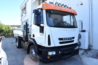 Γερανοί - Φορτηγά Με Γερανό Iveco 2011 ML120E22 EEV ΓΕΡΑΝΟΣ HMF 1075-K4+1 5-ΤΗΛΕΣΚΟΠΙΚΑ ΤΡΑΚΤΟΡΑΣ-thumb-4