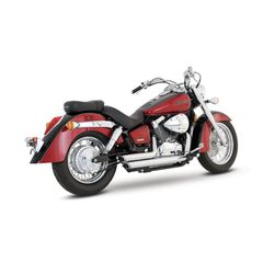 Vancce & Hines, Shortshots Staggered PCX Exhaust. Chrome