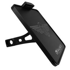 HeinzBikes, side mount license plate bracket. Black