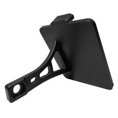 HeinzBikes, side mount license plate bracket. Black-thumb-2