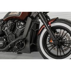 Killer Custom, Apache Series Radiator Cover. Black-thumb-2