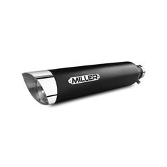 Miller, Yuma 1000ccm  Euro 3 Slip-On mufflers. Matte Black