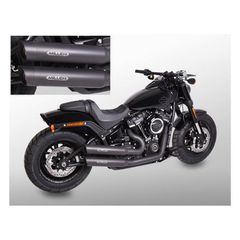Miller, Bronco 2-2 exhaust system. Euro 4. Matte black