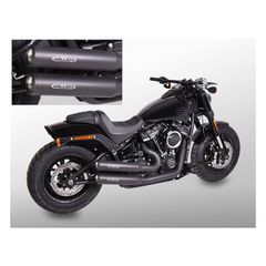 Miller, Bronco 2-2 exhaust system. Euro 4. Matte black