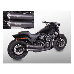 Miller, Bronco 2-2 exhaust system. Euro 4. Matte black