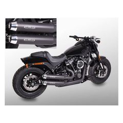 Miller, Bronco 2-2 exhaust system. Euro 4. Matte black